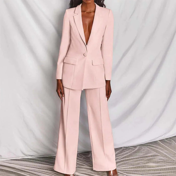 Meghan - Tailored Blazer & Wide-Leg Trousers