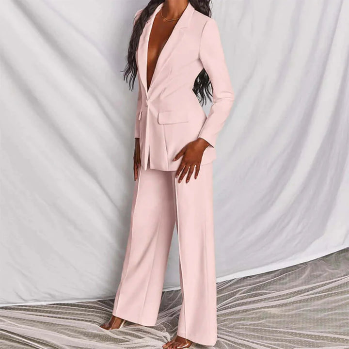Meghan - Tailored Blazer & Wide-Leg Trousers