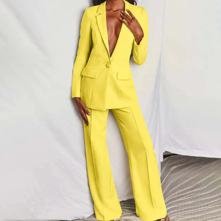 Meghan - Tailored Blazer & Wide-Leg Trousers