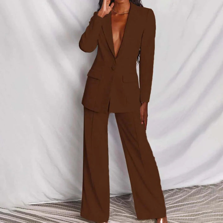Meghan - Tailored Blazer & Wide-Leg Trousers