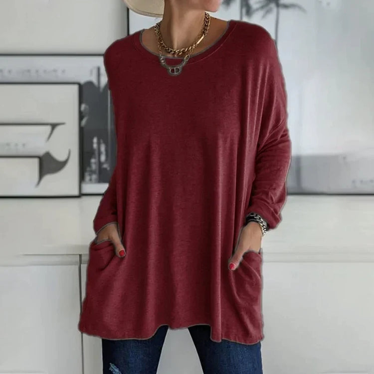 Rachel - Casual oversized jumper for women