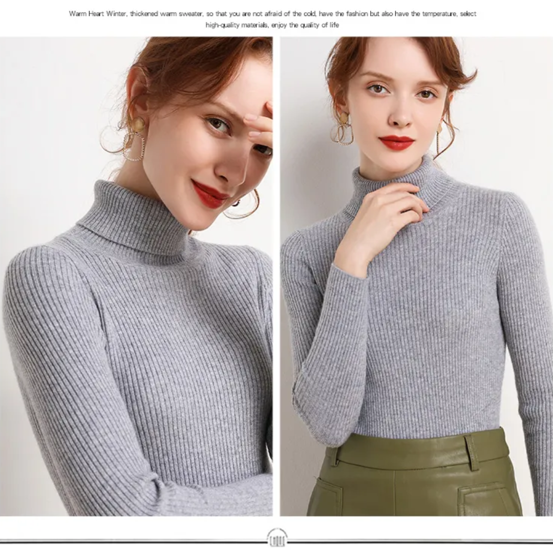 Sharee - Elegant Turtleneck