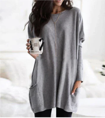 Shelley - Oversized long sleeve jumper for women