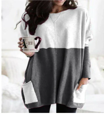 Shelley - Oversized long sleeve jumper for women