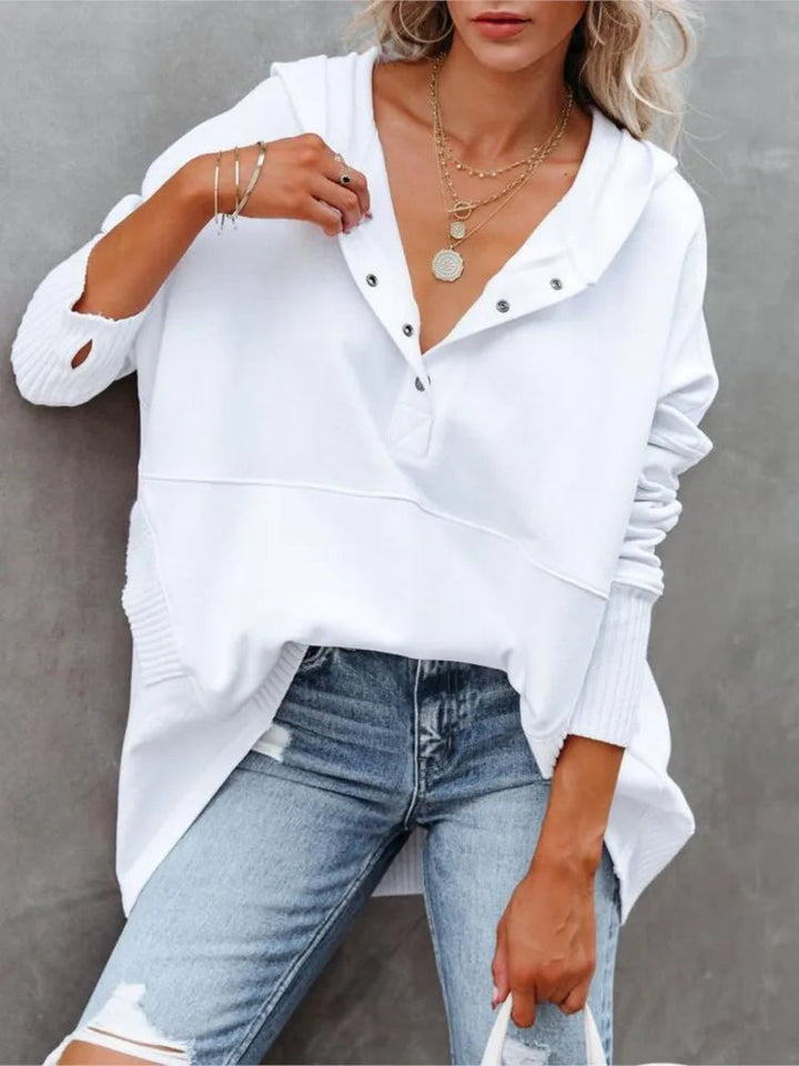 Nahide - Oversized Hooded Sweater Soft and Stylish for Everyday Comfort