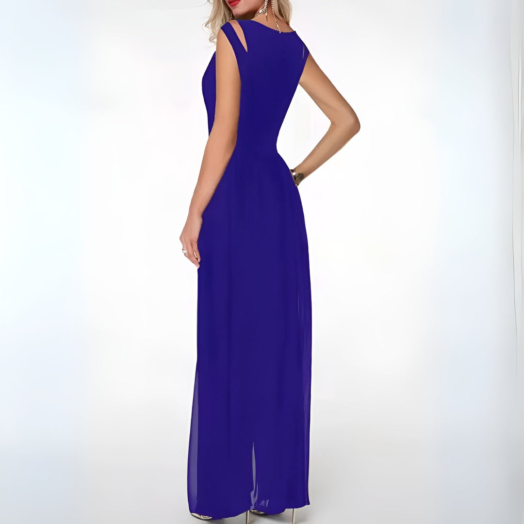 Summer - Sleeveless Jumpsuit With Wide Leg For Women