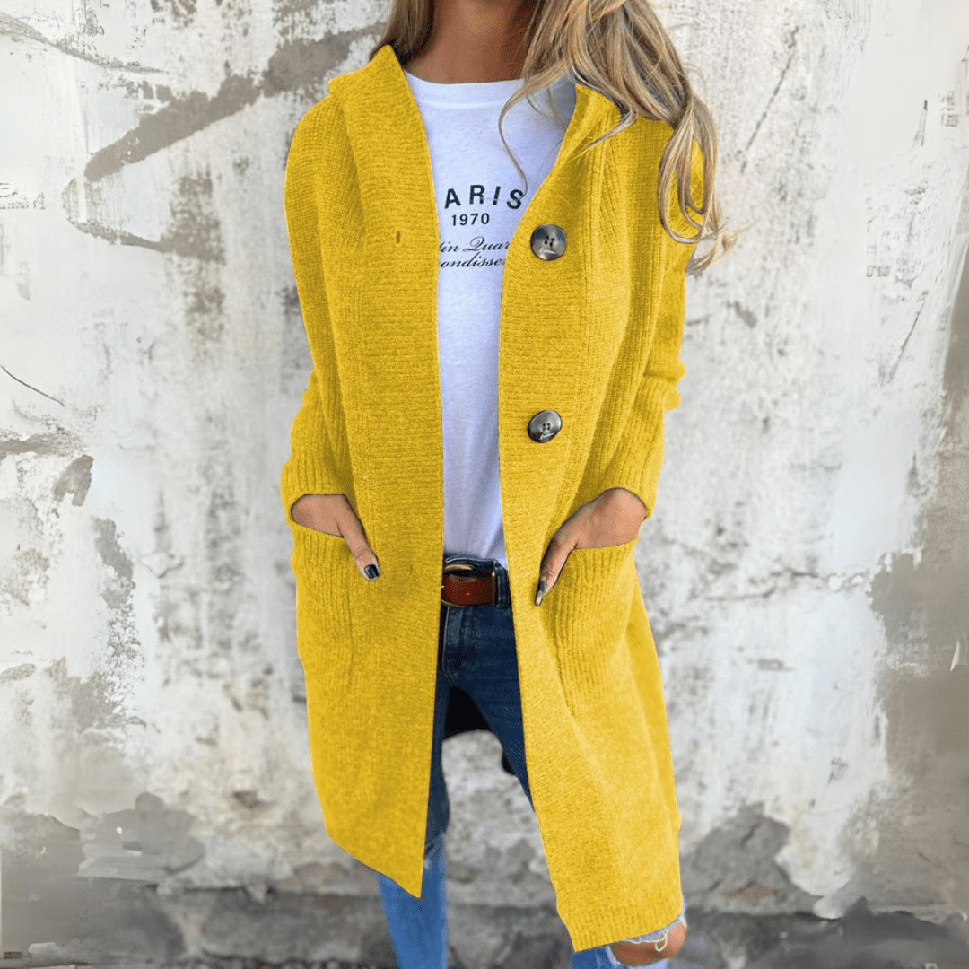 Leah - Elegant Long Cardigan
