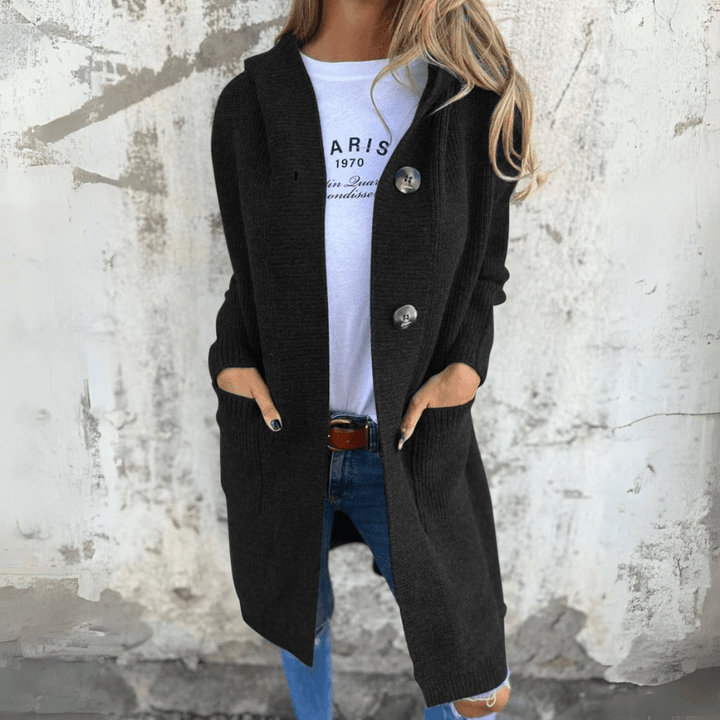 Leah - Elegant Long Cardigan