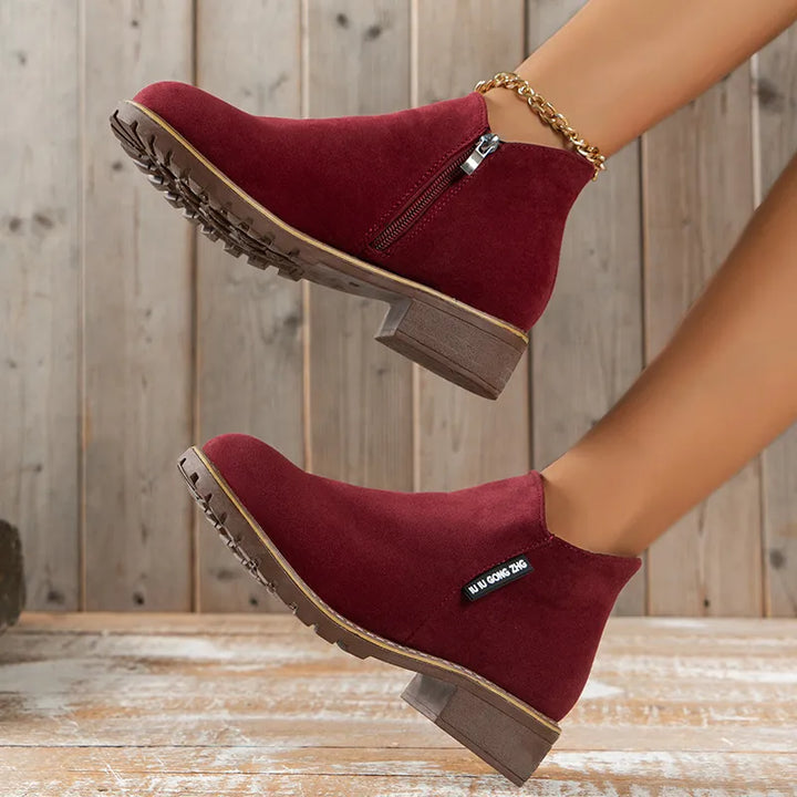 Bindi™ - Thick Sole Ankle Boots