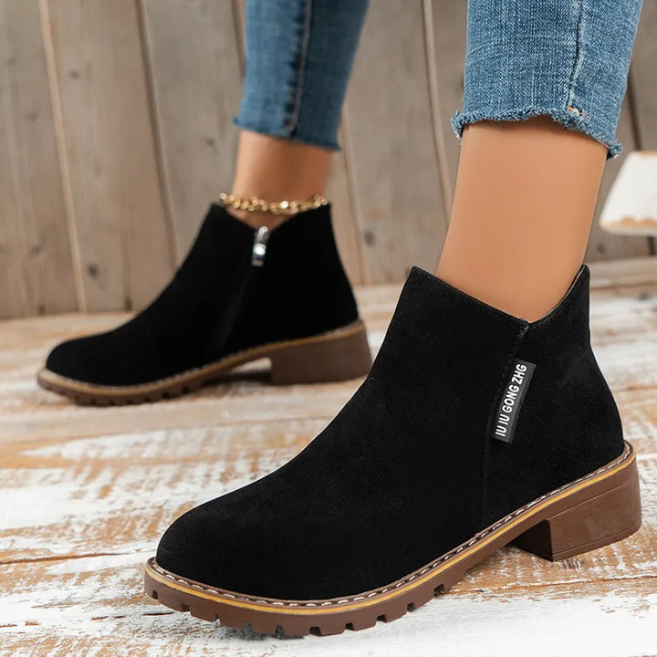 Bindi™ - Thick Sole Ankle Boots
