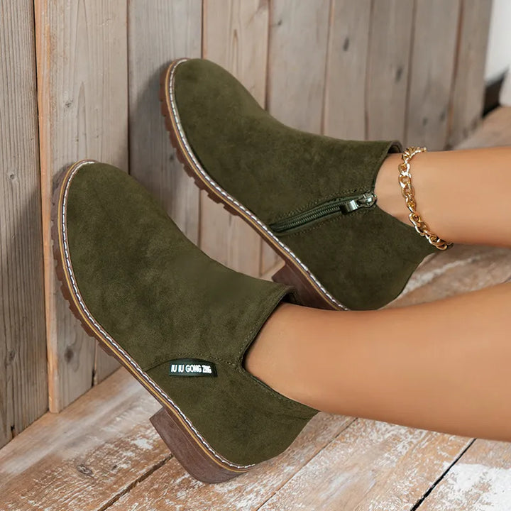 Bindi™ - Thick Sole Ankle Boots