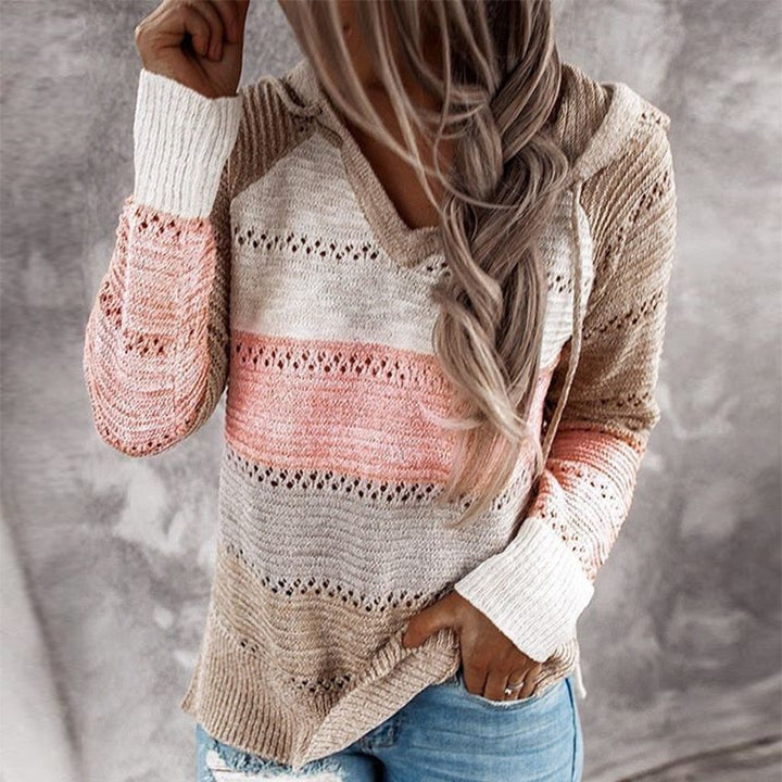 Mildred - Modern Women's V-neck jumper