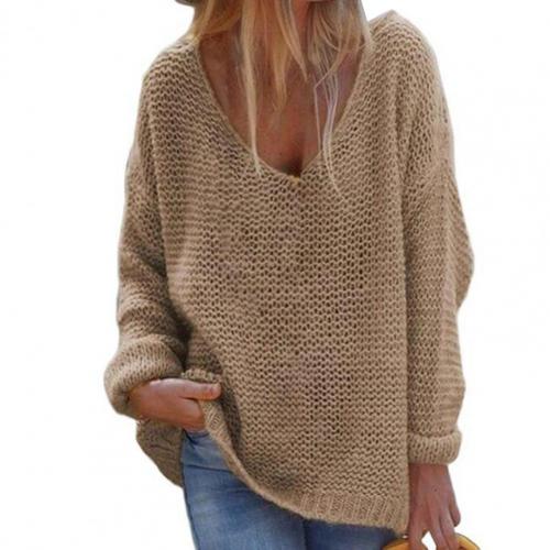 Violeta - Oversized knitted jumper for women