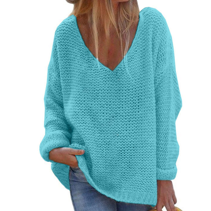 Violeta - Oversized knitted jumper for women