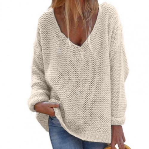 Violeta - Oversized knitted jumper for women